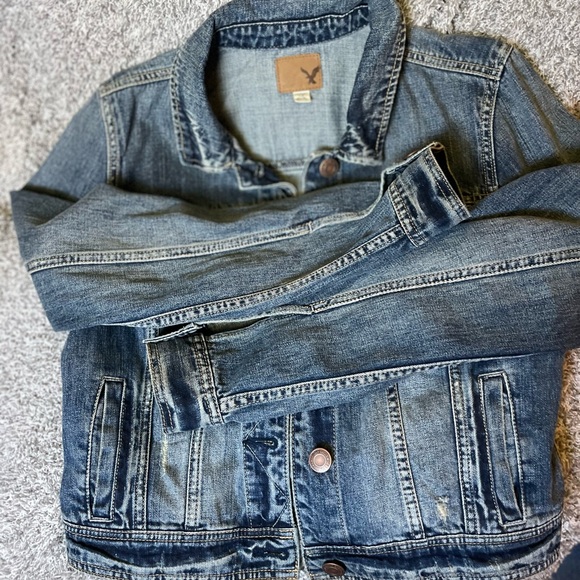 AMERICAN Eagle Jean jacket (large) - Picture 2 of 4